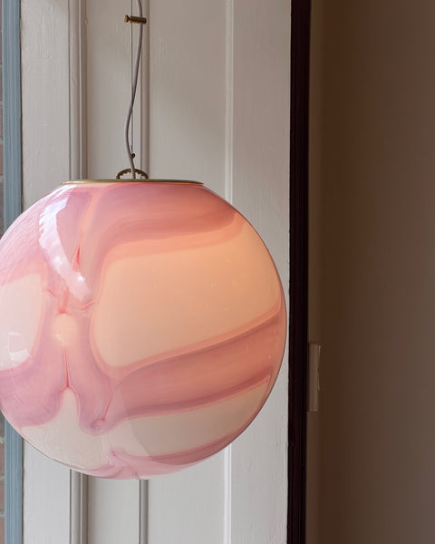 Ceiling lamp - Pink / milky (D40)