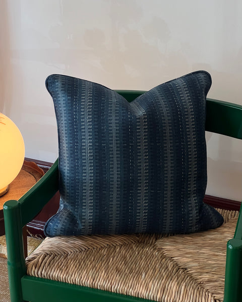 Karin's Rölakan cushion - Indigo (Available upon request)