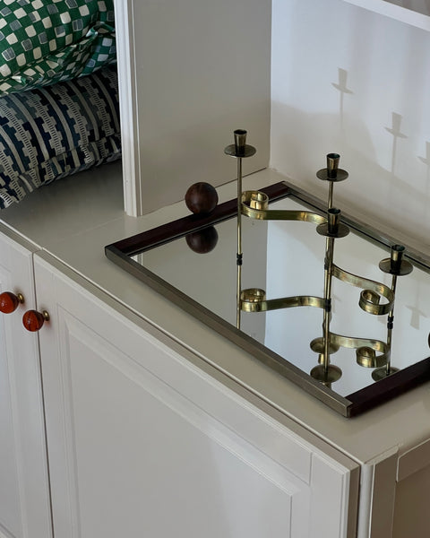 Vintage brass candle holder