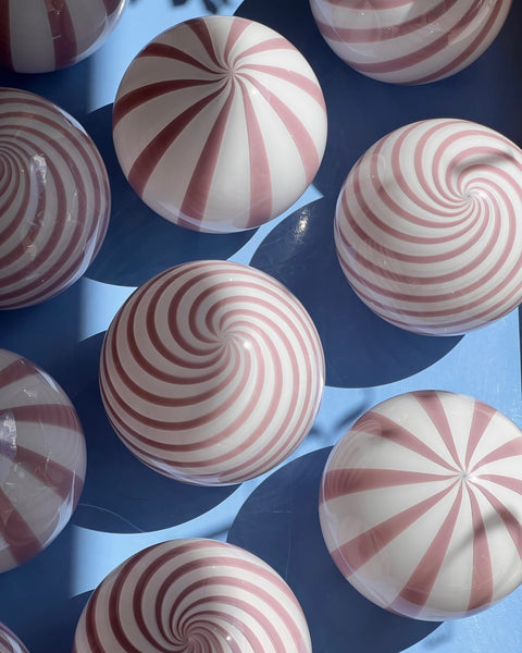 Ceiling lamp - Pink lavender swirl (D20)