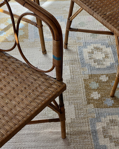 Vintage italian rattan Chair