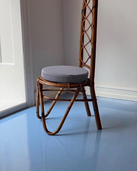 Vintage rattan/bamboo chair, Italy, 1960s