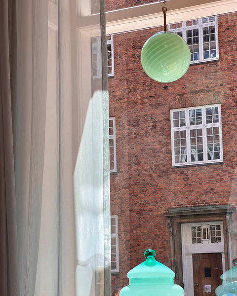 Ceiling lamp - Mint swirl (D20)