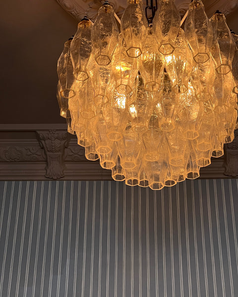 Vintage Carlo Scarpa Murano chandelier