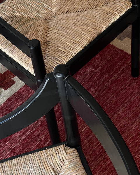 Carimate chair by Vico Magistretti - Black
