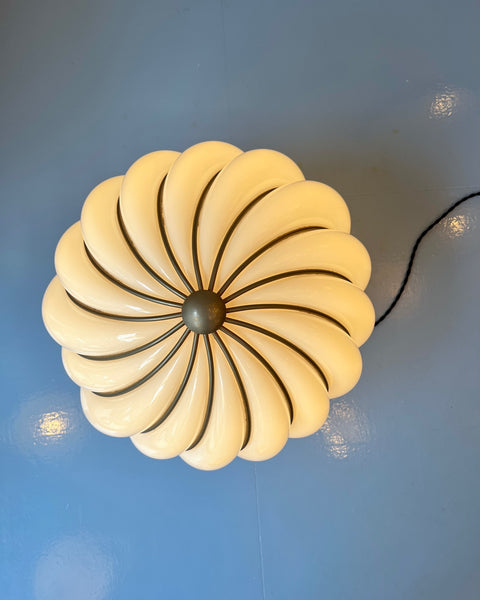 Large vintage Murano table lamp by Adolf Loos for VeArt