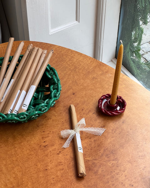 Calendar candle (beeswax)