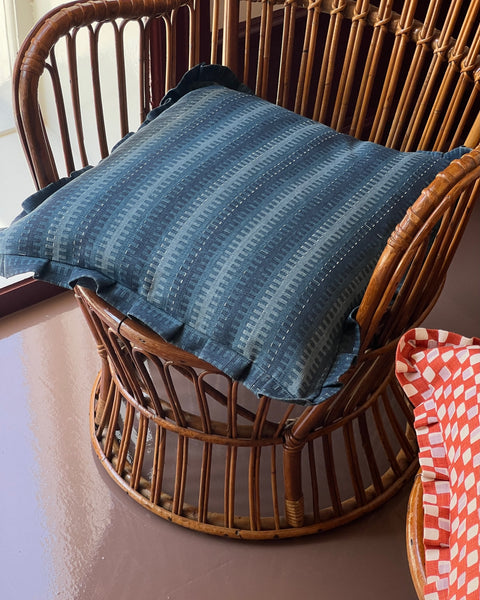Vintage rattan chair by Fratelli Castano