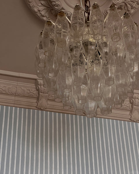 Vintage Carlo Scarpa Murano chandelier