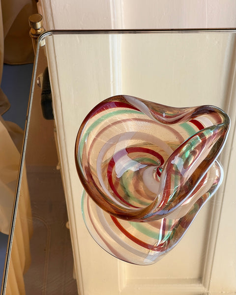 Vintage swirl Murano bowl