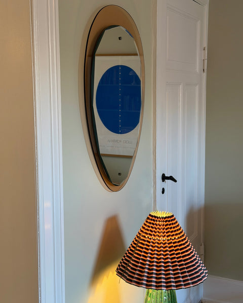 Vintage rose/pink Italian mirror