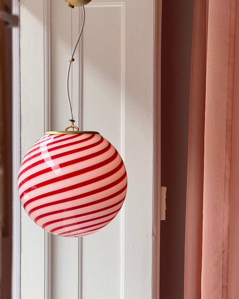 Ceiling lamp - Red swirl (D30)