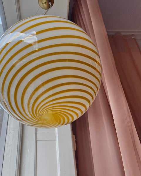 Ceiling lamp - Amber swirl (D45)