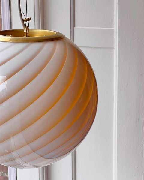 Ceiling lamp - Caramel swirl (D30)