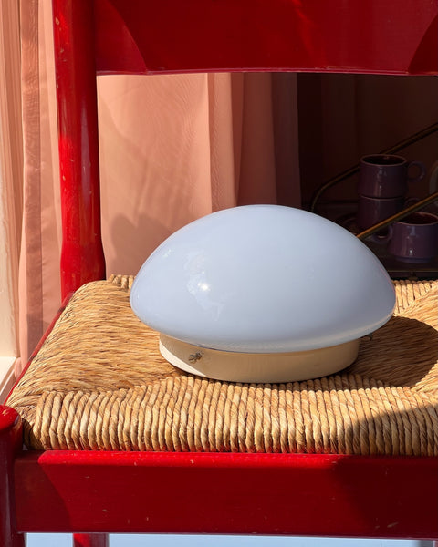 Vintage Murano blue/lavender ceiling/wall lamp (D24)