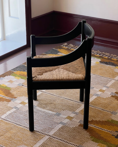 Carimate chair by Vico Magistretti - Black