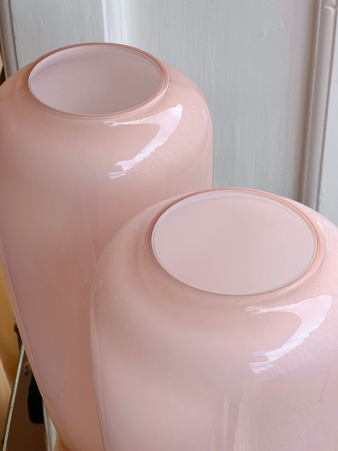 Vintage pink Murano vase
