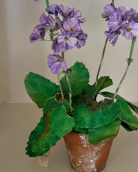 Paper flower ”Purple primrose”