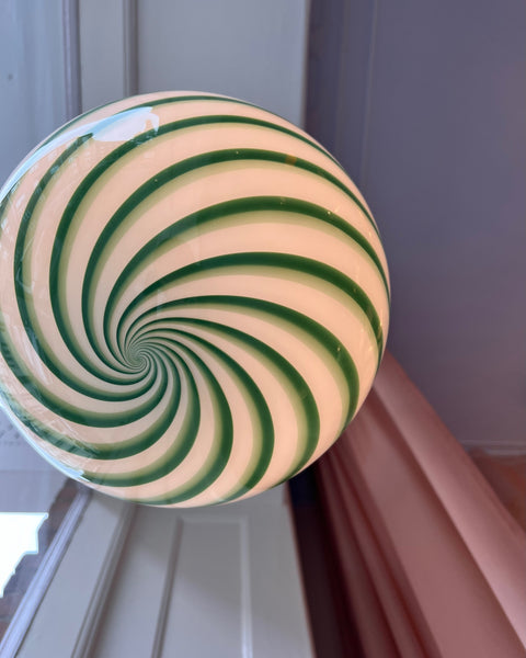 Ceiling lamp - Green swirl (D30)