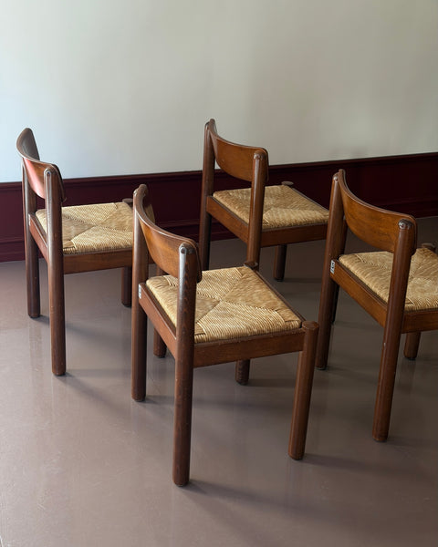 Campiglia Chairs by Vico Magistretti for Schiffini (Set of 4)