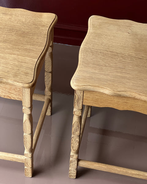 Vintage wooden side table