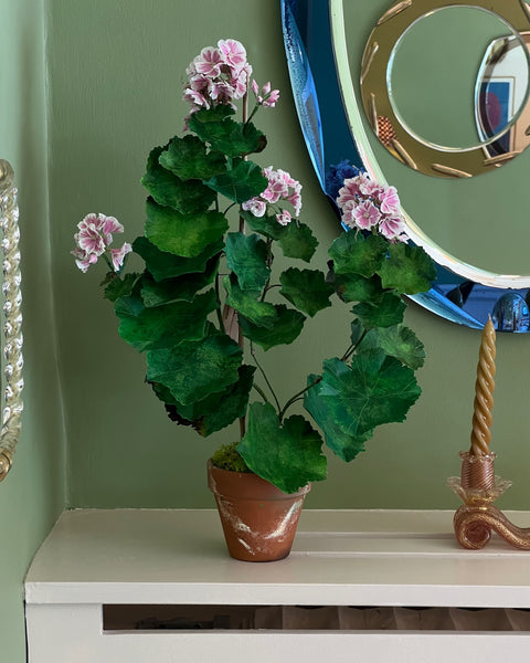 Paper flower ”Pink pelargonium”
