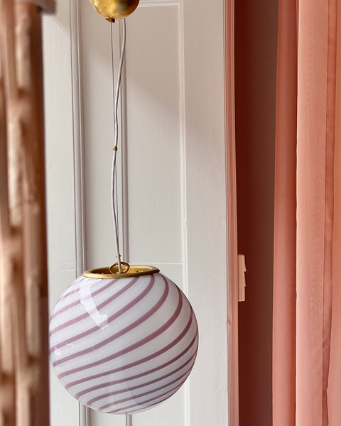 Ceiling lamp - Pink lavender swirl (D30)