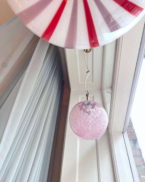 Ceiling lamp - Pink dotted (D20)