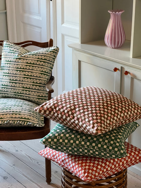 Faye cushion - Brown