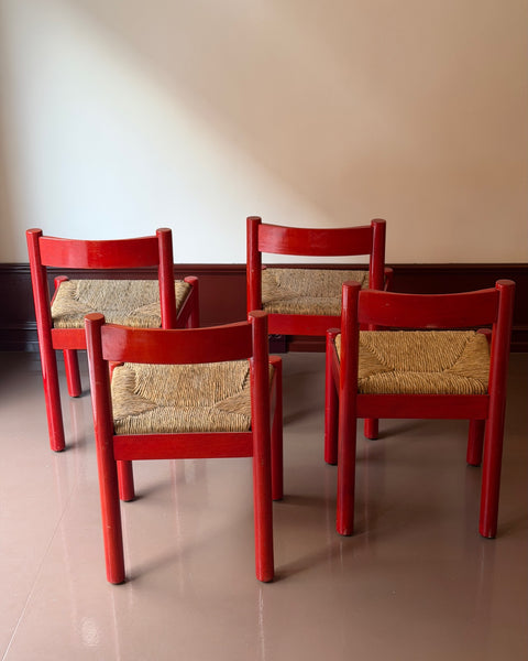 Carimate chair by Vico Magistretti (4 available)