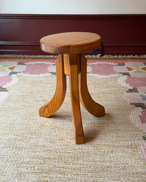 Vintage wooden stool