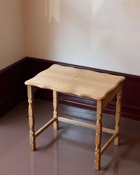 Vintage wooden side table (large)