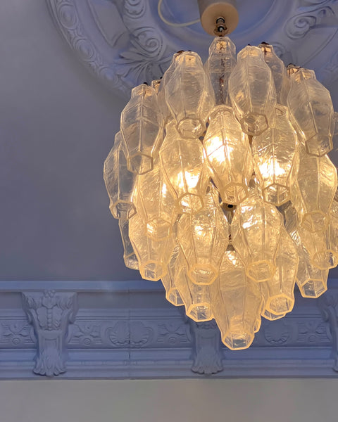 Vintage Carlo Scarpa Murano chandelier