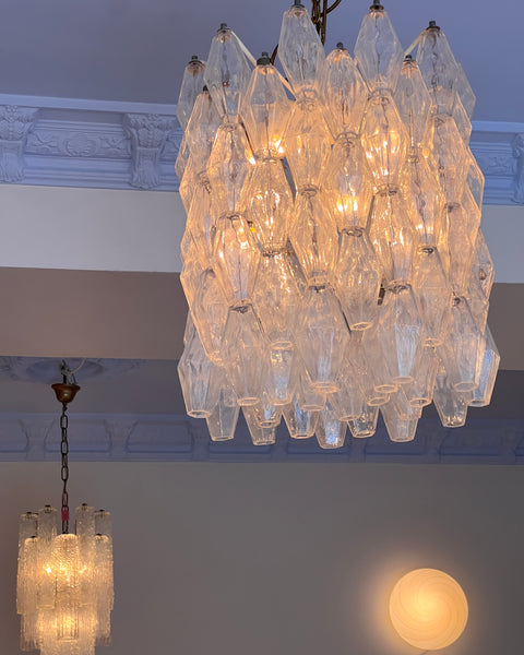 Vintage Carlo Scarpa Murano chandelier