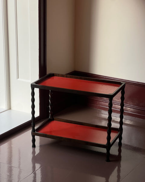 Vintage wooden side table