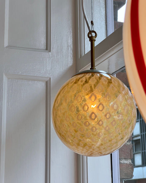 Ceiling lamp - Golden dotted (D20)