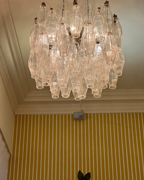Vintage Carlo Scarpa Murano chandelier