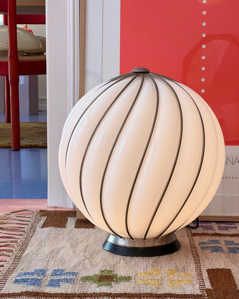 Large vintage Murano table lamp by Adolf Loos for VeArt