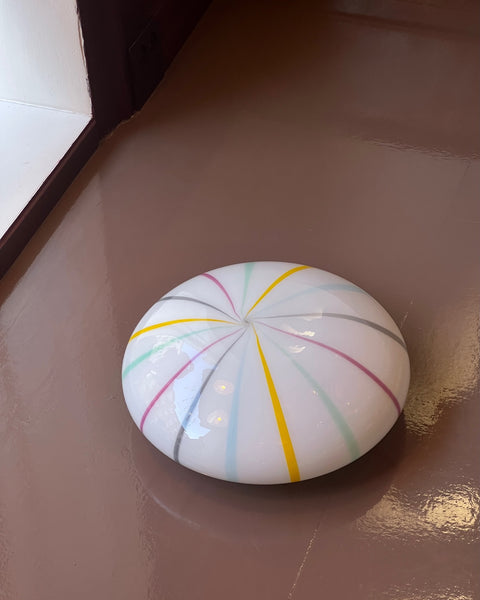 Vintage Murano multi-colored ceiling/wall lamp (D38)