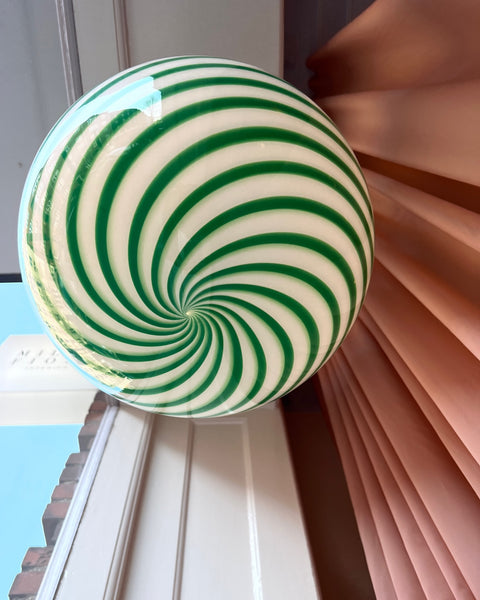 Ceiling lamp - Green swirl (D40)