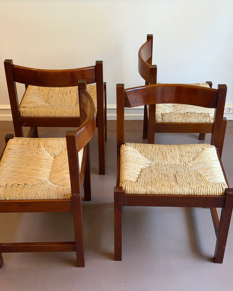 Torbecchia Chairs by Giovanni Michelucci for Poltronova (Set of 4)