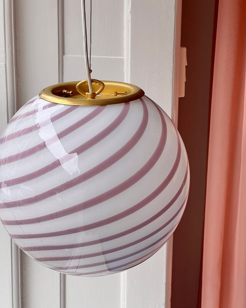 Ceiling lamp - Pink lavender swirl (D30)