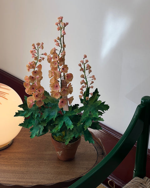 Paper flower ”Pink delphinium”