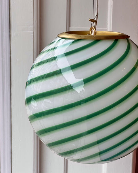 Ceiling lamp - Green swirl (D30)