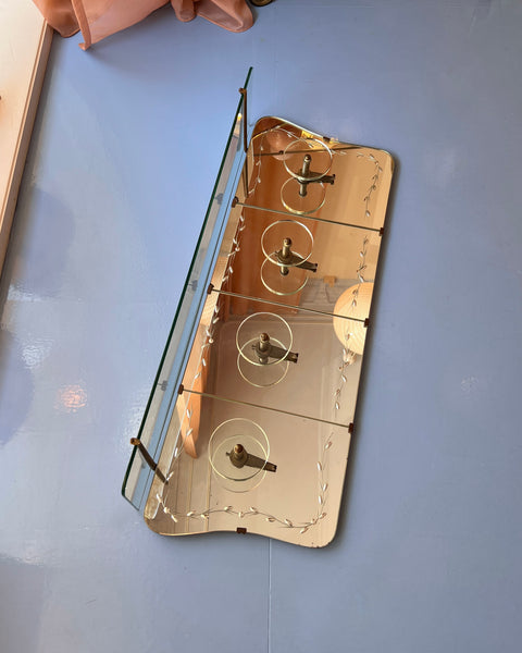 Vintage coat rack by Cristal Art