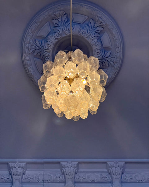 Vintage Carlo Scarpa Murano chandelier