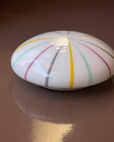 Vintage Murano multi-colored ceiling/wall lamp (D38)