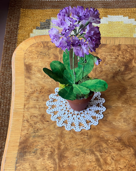 Paper flower ”Purple Primerose Aurora”