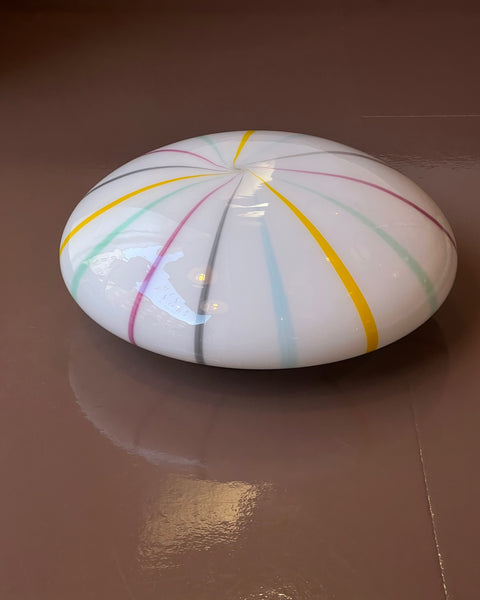 Vintage Murano multi-colored ceiling/wall lamp (D38)