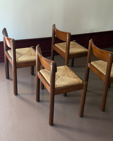 Campiglia Chairs by Vico Magistretti for Schiffini (Set of 4)